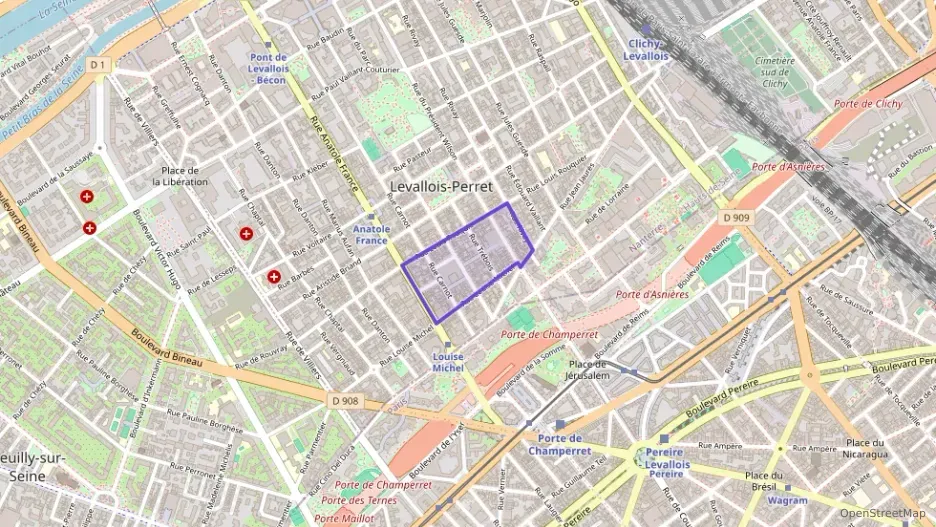 Appartement 57 m² trois pièces à vendre à Levallois-Perret Appartement 57 m² trois pièces à vendre à Levallois-Perret