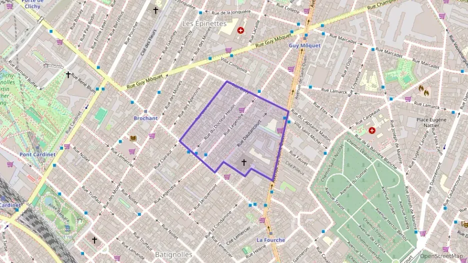 Appartement 92 m² quatre pièces à vendre à Paris 17e Arrondissement Appartement 92 m² quatre pièces à vendre à Paris 17e Arrondissement