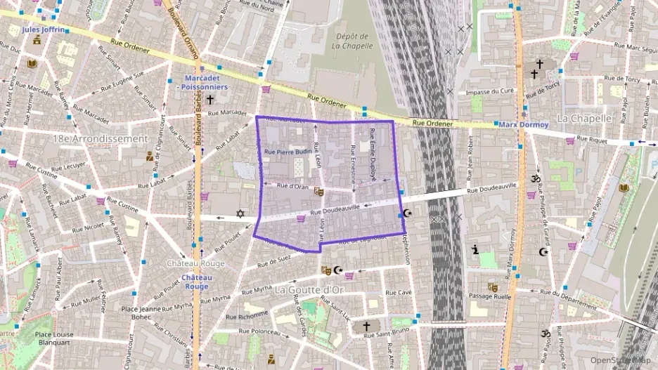 Appartement 20 m² une piece à vendre à Paris 18e Arrondissement