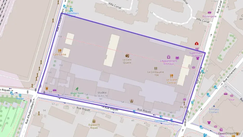 Appartement 22 m² une piece à vendre à Paris 19e Arrondissement