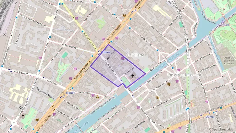 Appartement 97 m² quatre pièces à vendre à Paris 19e Arrondissement Appartement 97 m² quatre pièces à vendre à Paris 19e Arrondissement