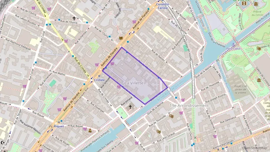 Appartement 79 m² quatre pièces à vendre à Paris 19e Arrondissement