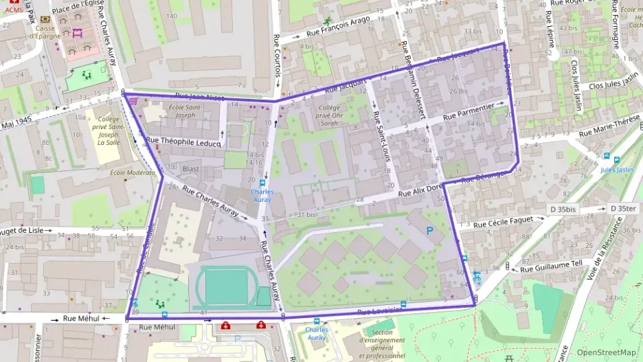 Appartement 46 m² deux pieces à vendre à Pantin