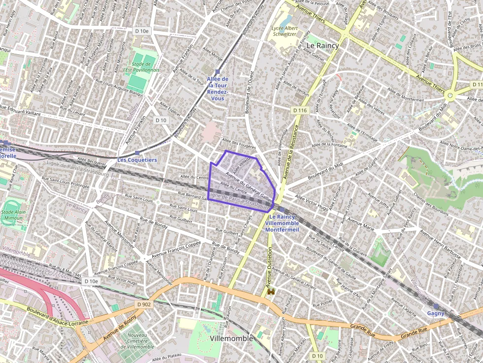 Appartement 69 m² quatre pièces à vendre à Villemomble