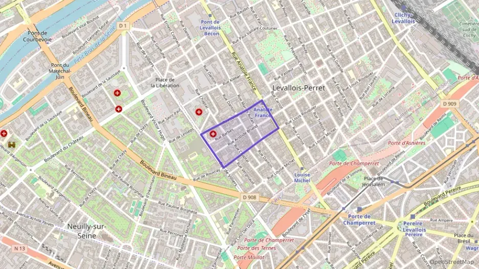 Appartement 55 m² trois pièces à vendre à Levallois-Perret Appartement 55 m² trois pièces à vendre à Levallois-Perret