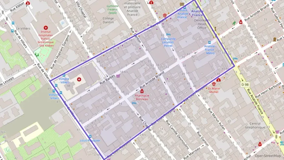 Appartement 40 m² deux pieces à vendre à Levallois-Perret Appartement 40 m² deux pieces à vendre à Levallois-Perret