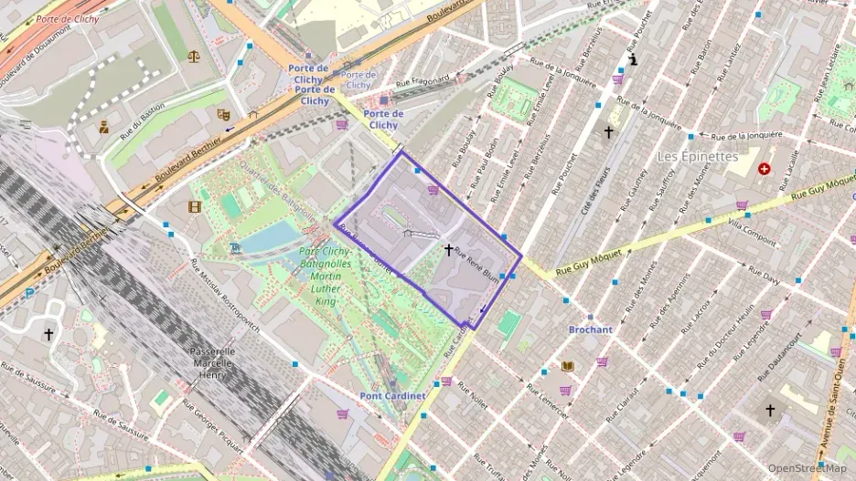 Appartement 47 m² deux pieces à vendre à Paris 17e Arrondissement