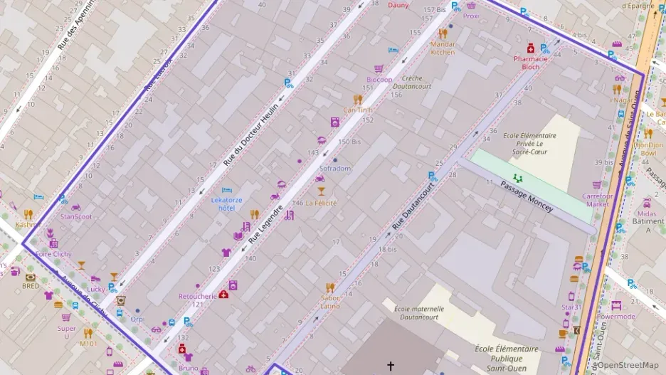 Appartement 52 m² trois pièces à vendre à Paris 17e Arrondissement