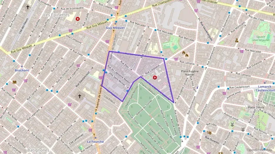 Appartement 47 m² deux pieces à vendre à Paris 18e Arrondissement Appartement 47 m² deux pieces à vendre à Paris 18e Arrondissement