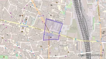 Appartement 56 m² trois pièces à vendre à Paris 18e Arrondissement