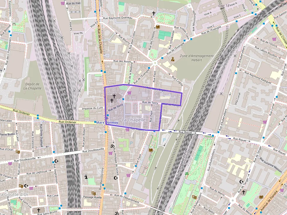 Appartement 40 m² deux pieces à vendre à Paris 18e Arrondissement