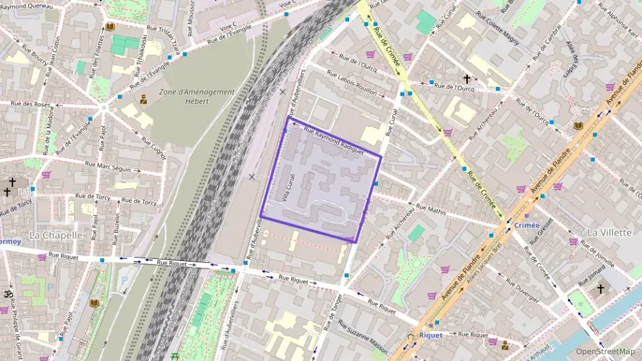 Appartement 66 m² trois pièces à vendre à Paris 19e Arrondissement
