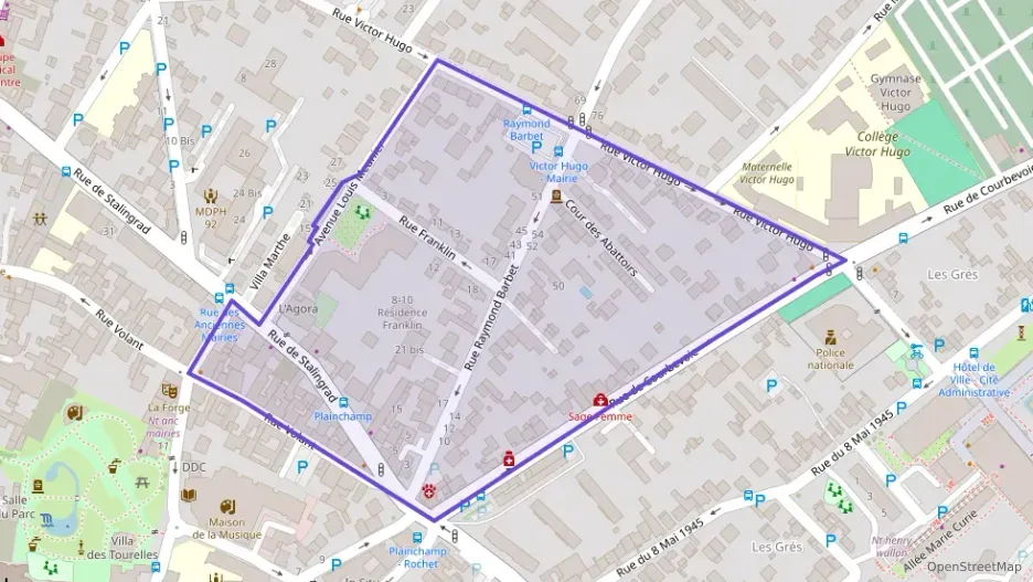 Appartement 40 m² trois pièces à vendre à Nanterre