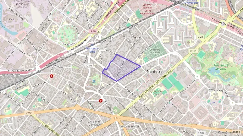 Appartement 40 m² deux pieces à vendre à Nanterre Appartement 40 m² deux pieces à vendre à Nanterre