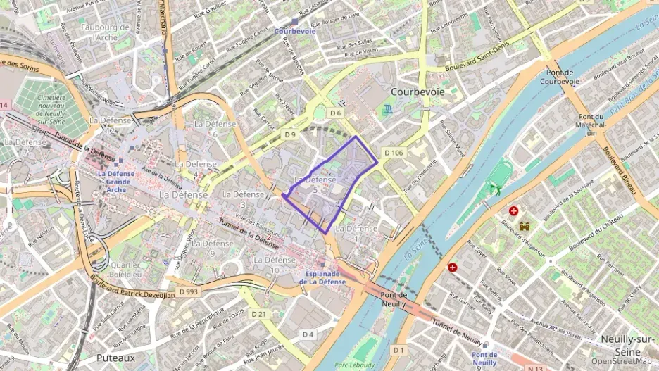 Appartement 26 m² une piece à vendre à Courbevoie