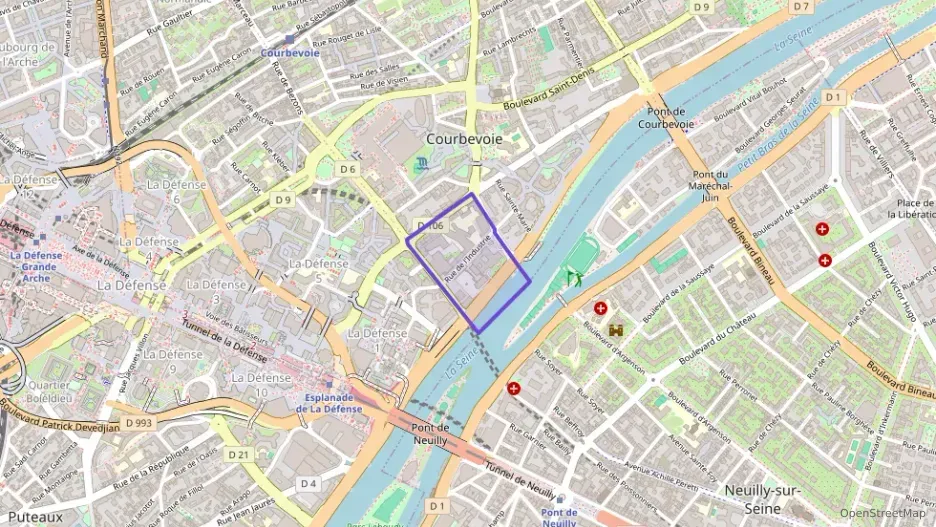 Appartement 29 m² une piece à vendre à Courbevoie