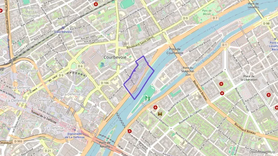 Appartement 20 m² une piece à vendre à Courbevoie