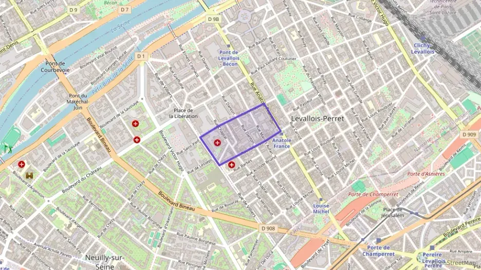 Appartement 109 m² quatre pièces à vendre à Levallois-Perret