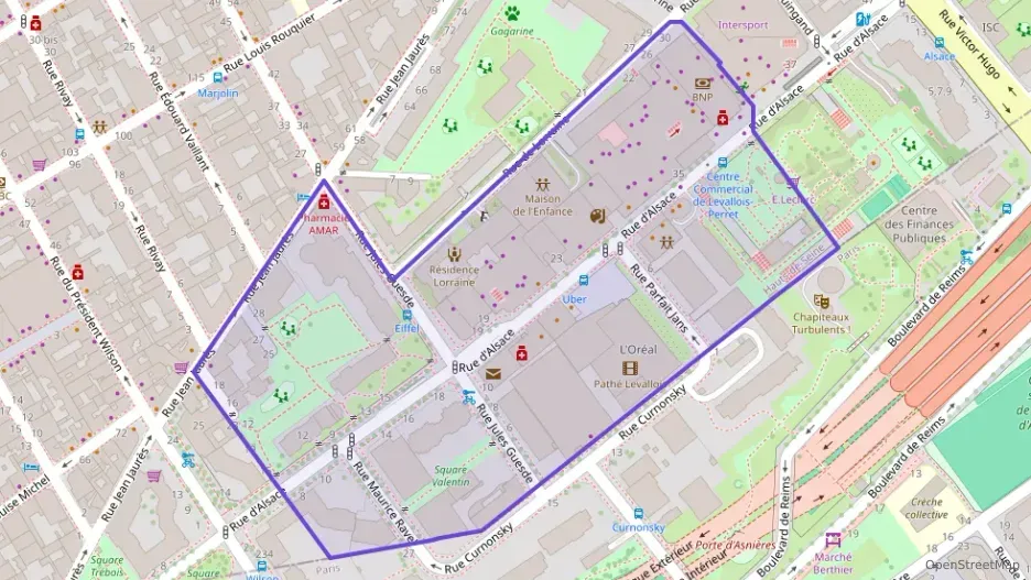 Appartement 47 m² deux pieces à vendre à Levallois-Perret