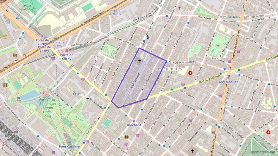 Appartement 28 m² une piece à vendre à Paris 17e Arrondissement