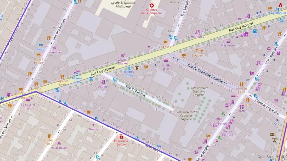 Appartement 50 m² trois pièces à vendre à Paris 17e Arrondissement Appartement 50 m² trois pièces à vendre à Paris 17e Arrondissement