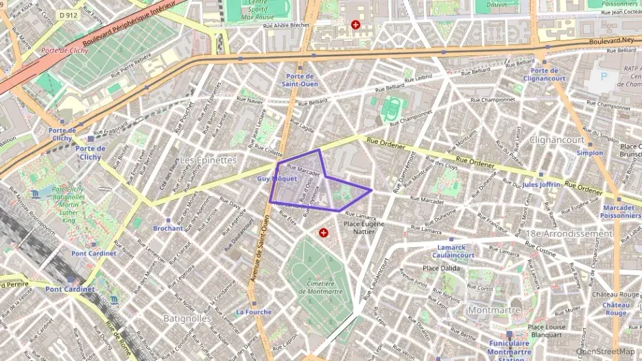 Appartement 29 m² une piece à vendre à Paris 18e Arrondissement Appartement 29 m² une piece à vendre à Paris 18e Arrondissement