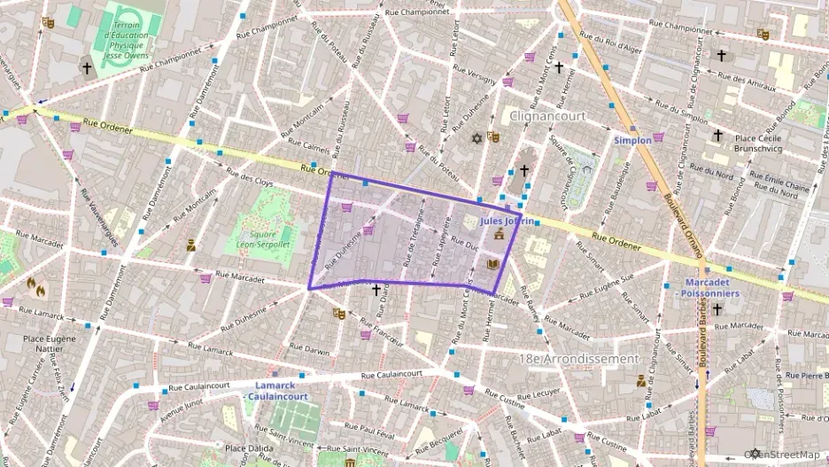 Appartement 36 m² quatre pièces à vendre à Paris 18e Arrondissement