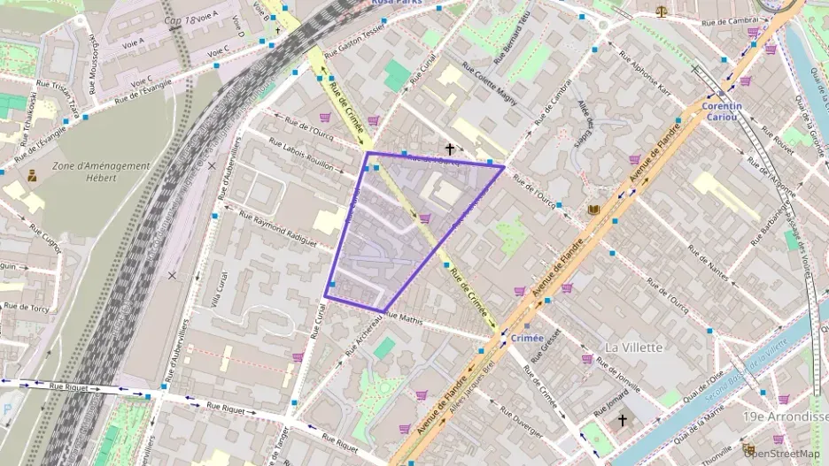 Appartement 29 m² une piece à vendre à Paris 19e Arrondissement