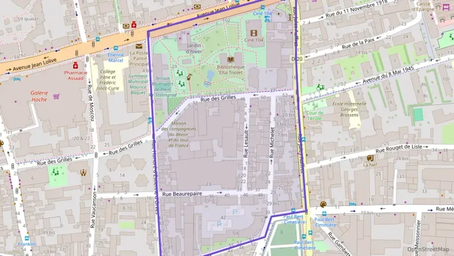 Appartement 62 m² trois pièces à vendre à Pantin Appartement 62 m² trois pièces à vendre à Pantin