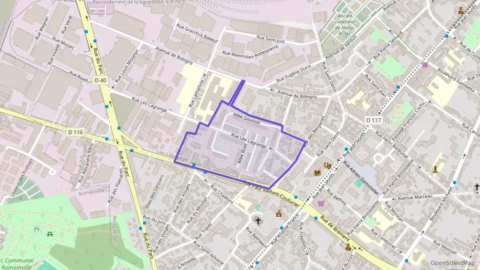 Appartement 64 m² trois pièces à vendre à Noisy-le-Sec