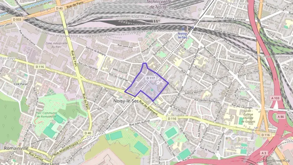 Appartement 67 m² trois pièces à vendre à Noisy-le-Sec