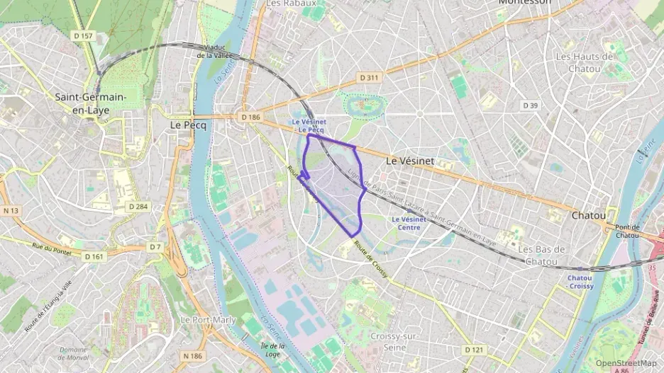 Appartement 43 m² deux pieces à vendre à Le Vésinet