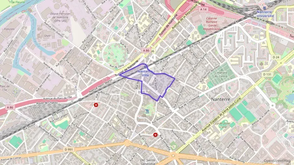 Appartement 103 m² cinq pièces à vendre à Nanterre Appartement 103 m² cinq pièces à vendre à Nanterre