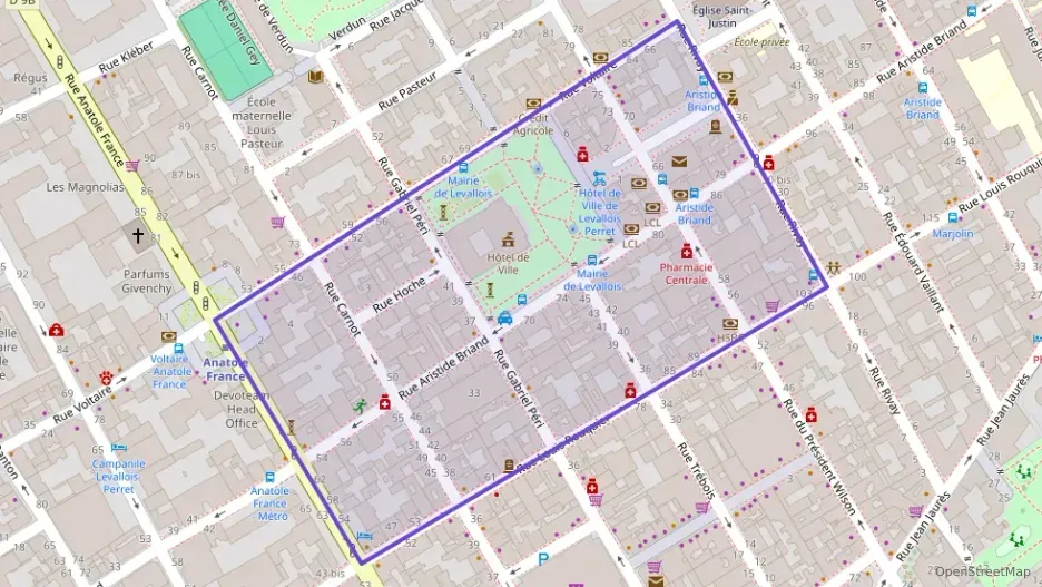 Appartement 59 m² trois pièces à vendre à Levallois-Perret