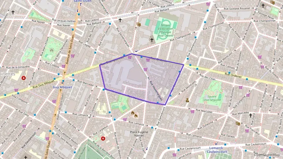 Appartement 55 m² trois pièces à vendre à Paris 18e Arrondissement