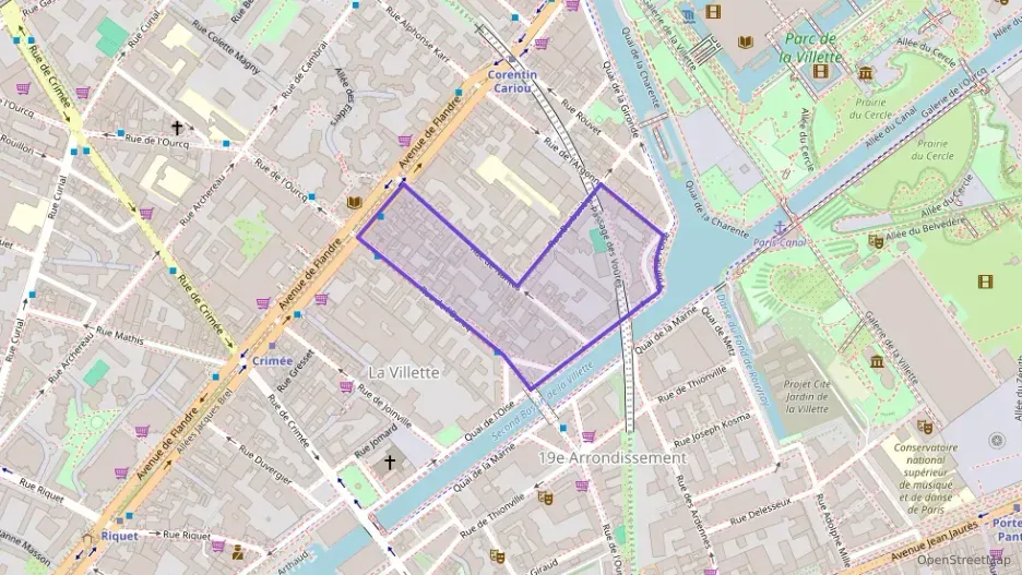 Appartement 26 m² deux pieces à vendre à Paris 19e Arrondissement