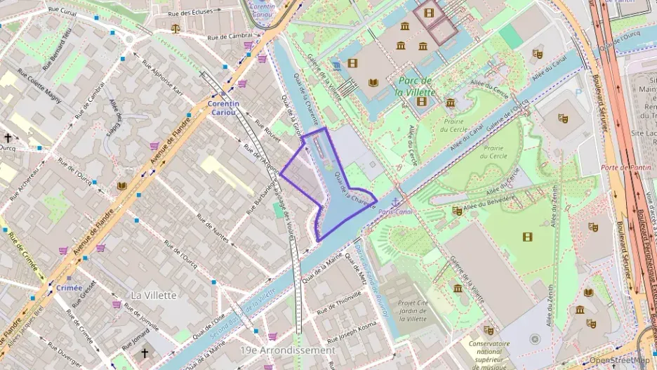 Appartement 33 m² deux pieces à vendre à Paris 19e Arrondissement