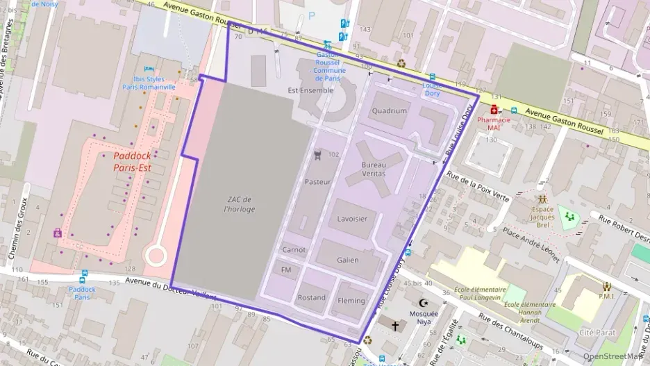 Appartement 38 m² deux pieces à vendre à Romainville Appartement 38 m² deux pieces à vendre à Romainville