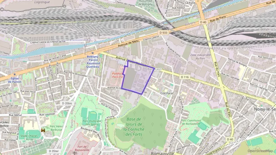 Appartement 38 m² deux pieces à vendre à Romainville Appartement 38 m² deux pieces à vendre à Romainville