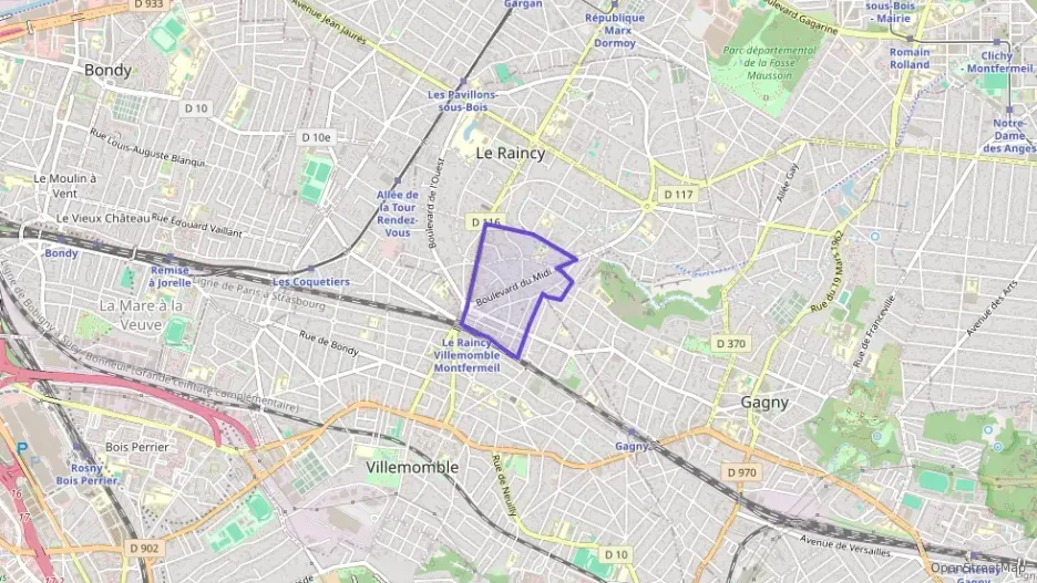 Appartement 51 m² trois pièces à vendre à Le Raincy