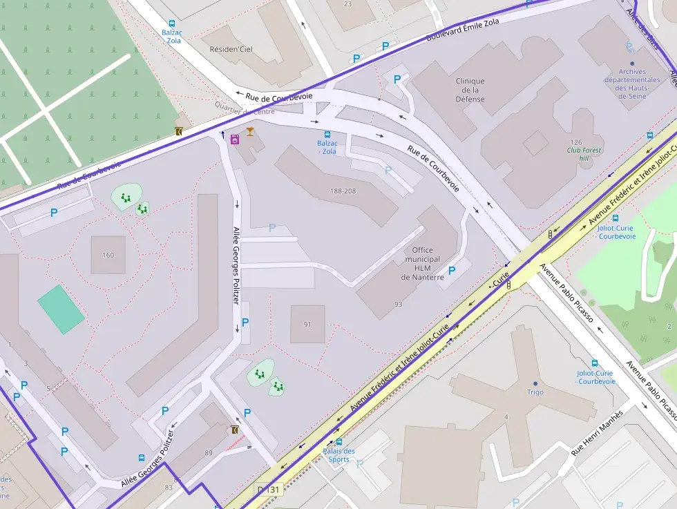 Appartement 55 m² trois pièces à vendre à Nanterre