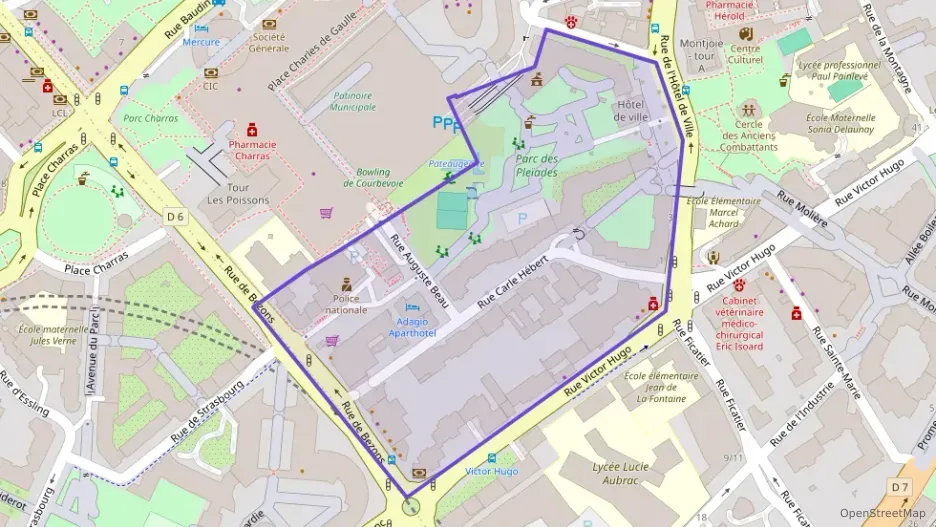 Appartement 47 m² deux pieces à vendre à Courbevoie