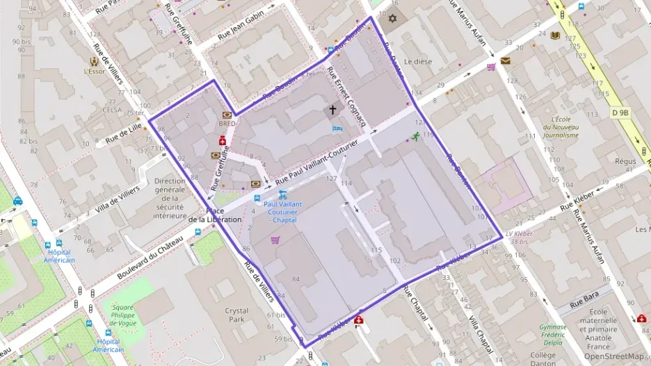 Appartement 50 m² deux pieces à vendre à Levallois-Perret