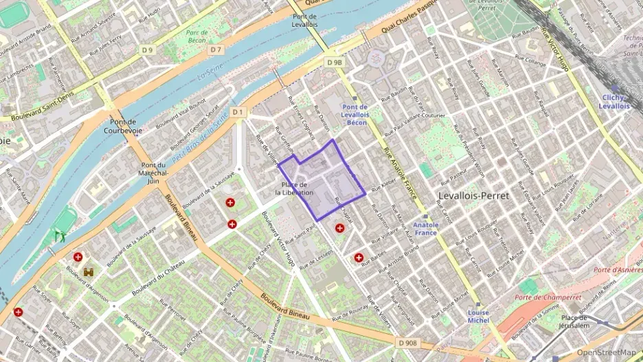 Appartement 50 m² deux pieces à vendre à Levallois-Perret
