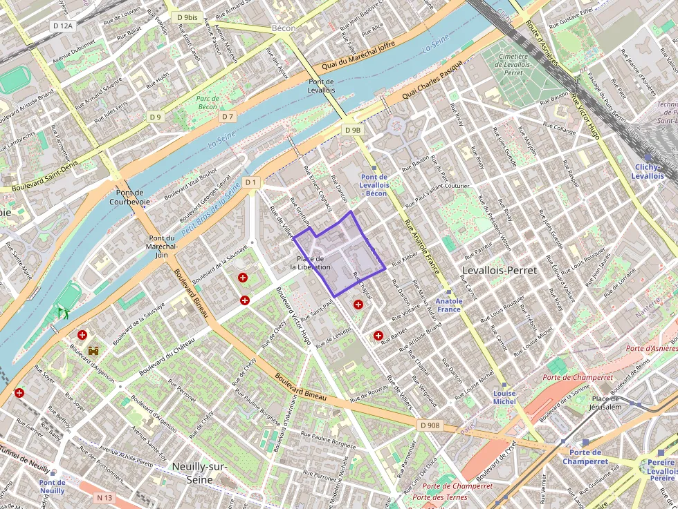 Appartement 41 m² deux pieces à vendre à Levallois-Perret