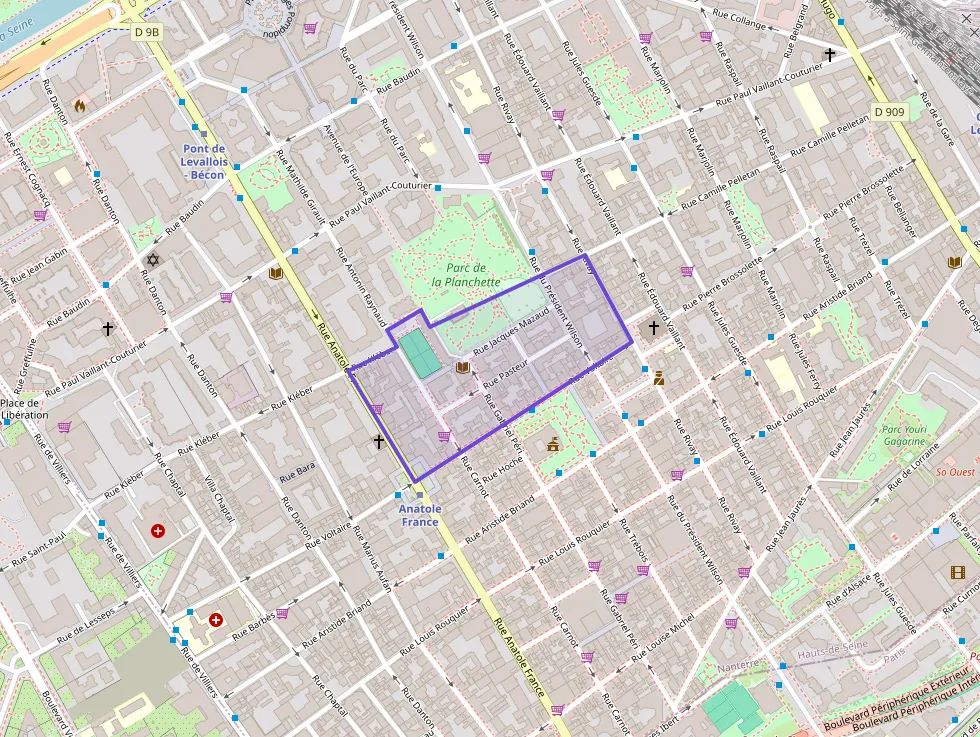 Appartement 63 m² trois pièces à vendre à Levallois-Perret