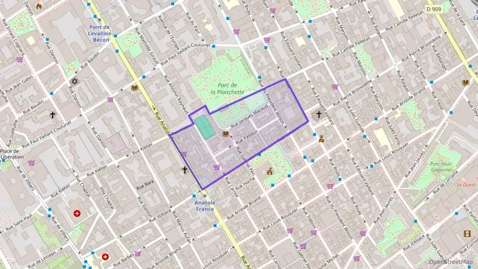 Appartement 63 m² trois pièces à vendre à Levallois-Perret Appartement 63 m² trois pièces à vendre à Levallois-Perret