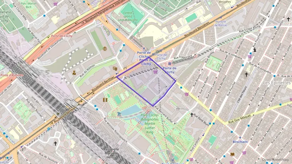 Appartement 32 m² deux pieces à vendre à Paris 17e Arrondissement