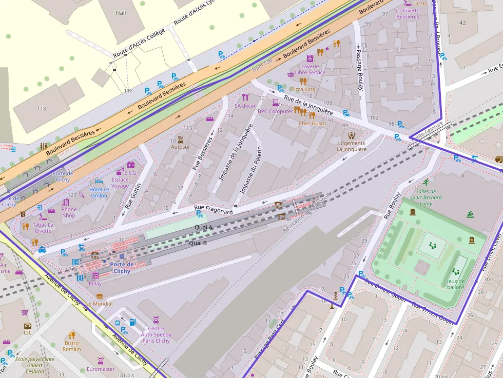 Appartement 50 m² deux pieces à vendre à Paris 17e Arrondissement