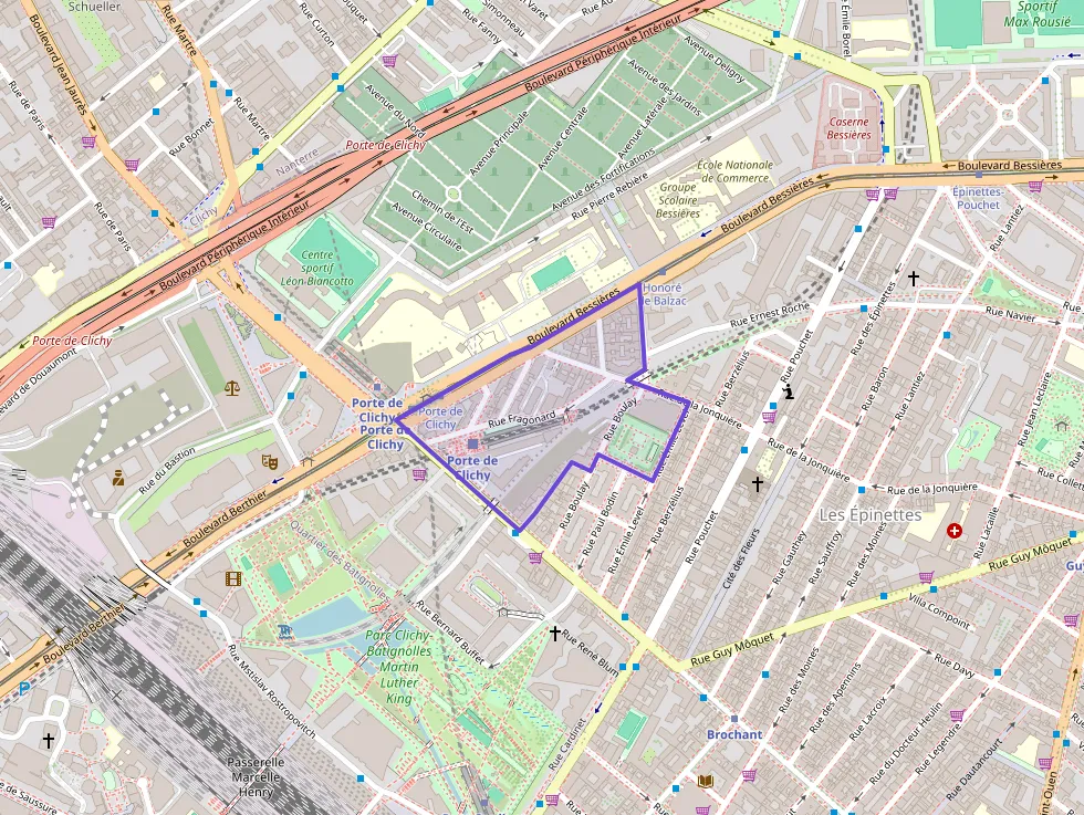 Appartement 30 m² deux pieces à vendre à Paris 17e Arrondissement